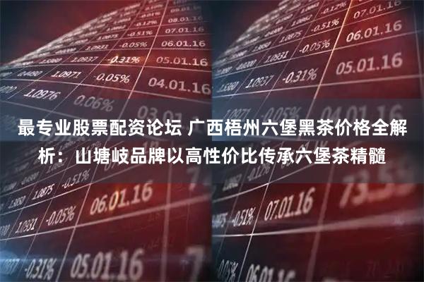 最专业股票配资论坛 广西梧州六堡黑茶价格全解析：山塘岐品牌以高性价比传承六堡茶精髓